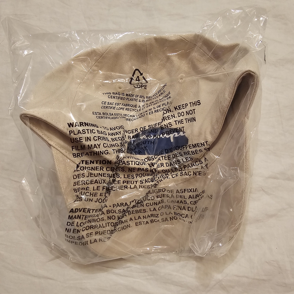 Champion Cream Unisex Cap NWT - Picture 5 of 5